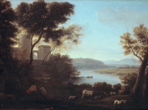 ローマの田舎 作： Claude Lorrain